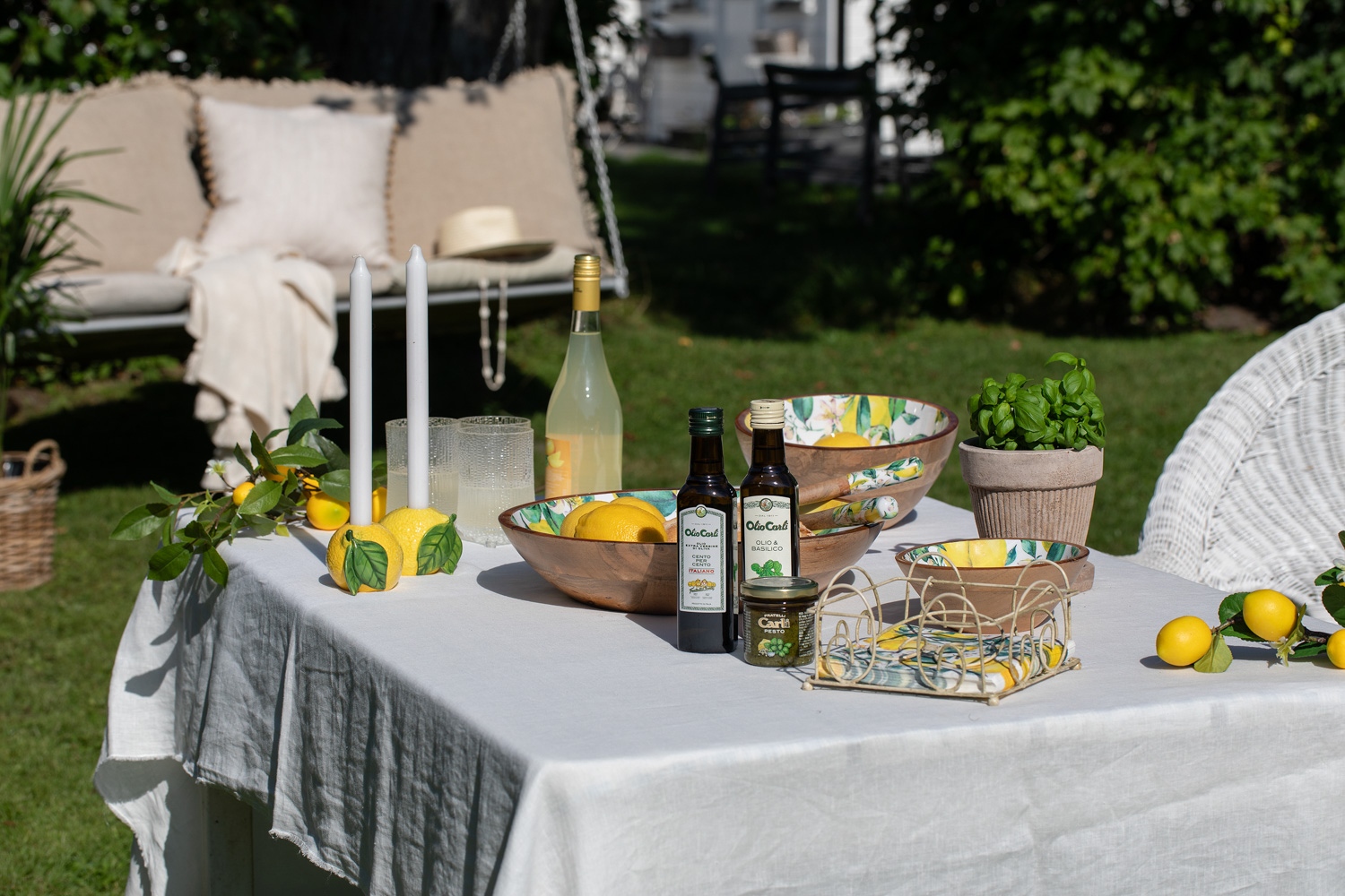 Mester Grønn italienske fristelser og limonade