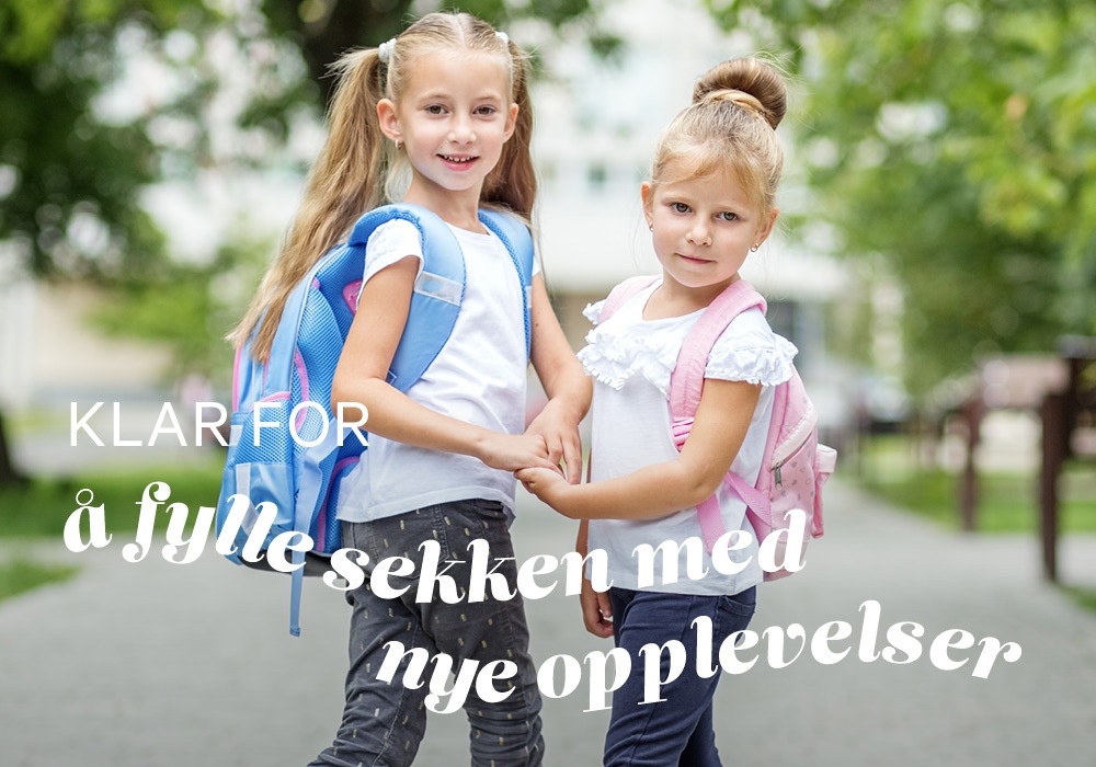Klar for å fylle sekken med nye opplevelser