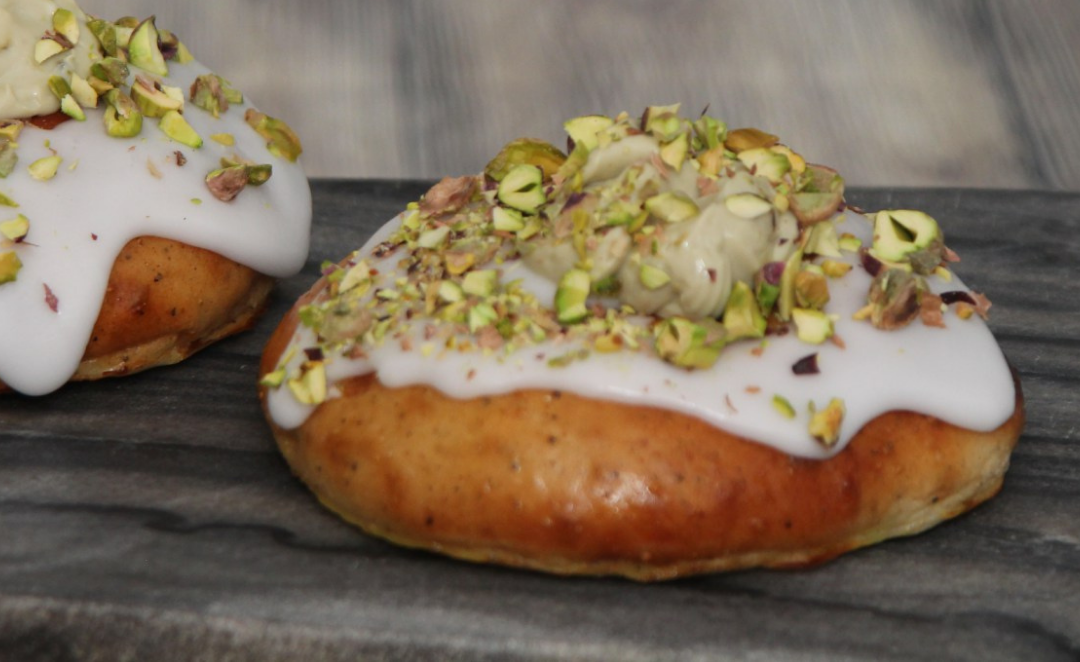 Skoleboller med pistasj