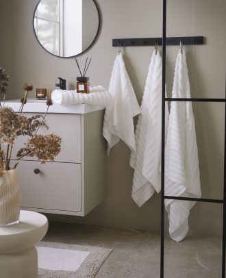 106016213 106016214 106016215 Luxe håndkle hvit