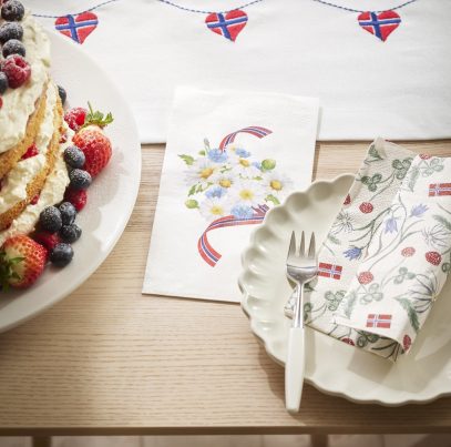 May og Festdag serviett stort